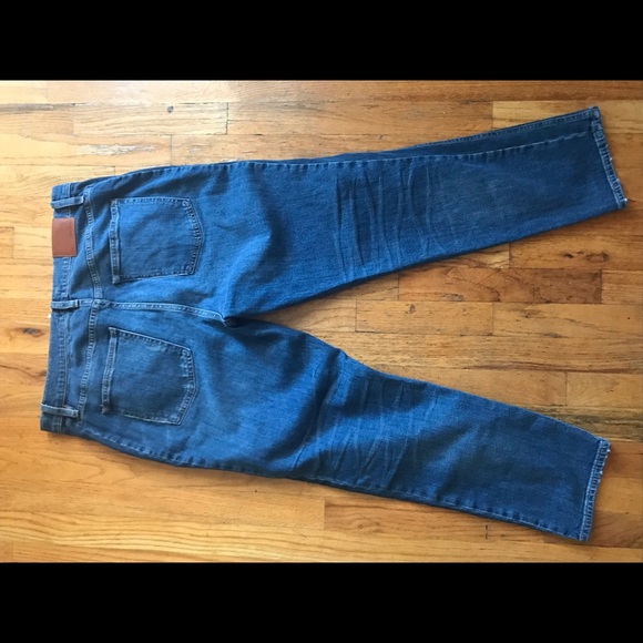 J Crew Vintage Straight denim with tuxedo stripe - Picture 3 of 4